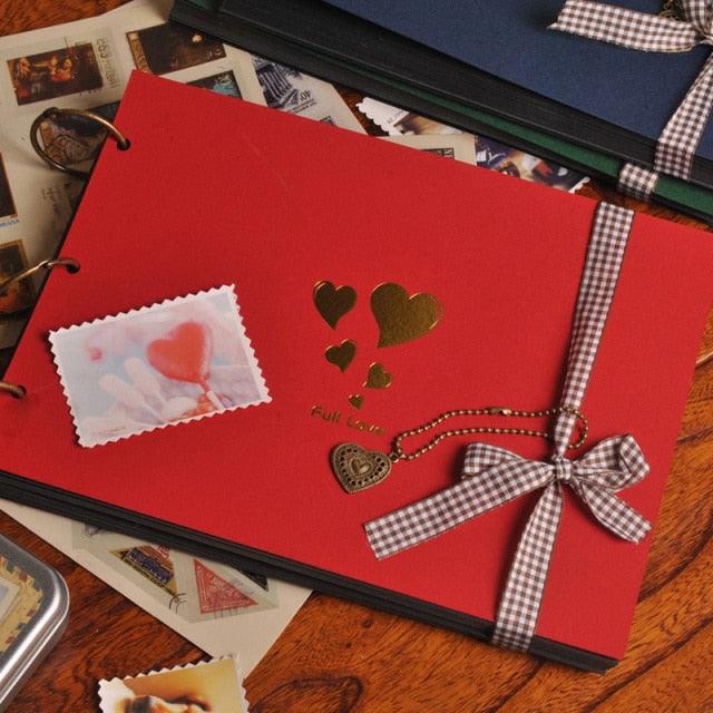 Our Story Scrapbook Photo Album Memory Book Handmade