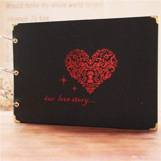 Our Story Scrapbook Photo Album Memory Book Handmade