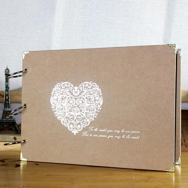 Our Story Scrapbook Photo Album Memory Book Handmade