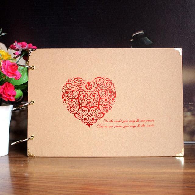 Our Story Scrapbook Photo Album Memory Book Handmade