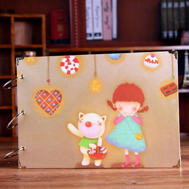 Our Story Scrapbook Photo Album Memory Book Handmade