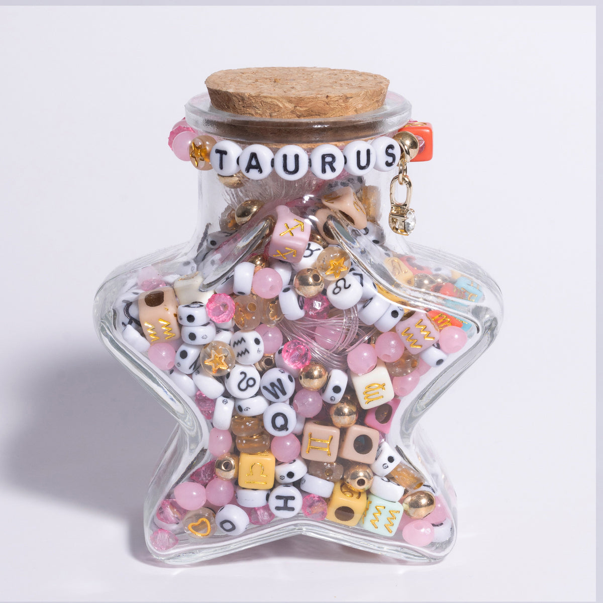 Taurus Zodiac Sign Star Bead DIY Kit