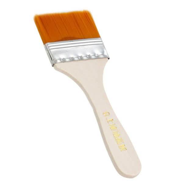 12-Piece Wooden Oil Painting Brush Set for Artists