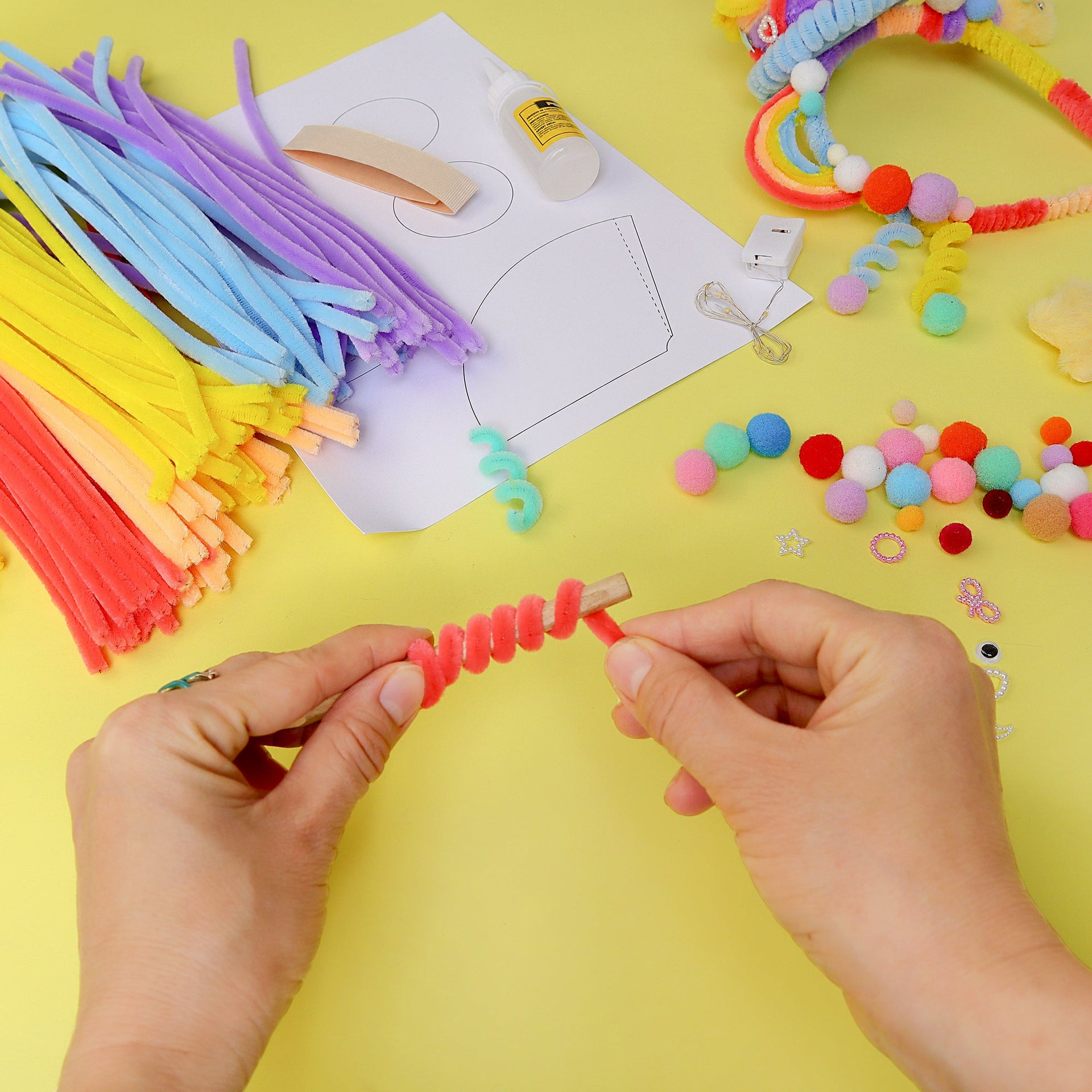 DIY Fantasy Headband Craft Kit for Creative Kids Fun