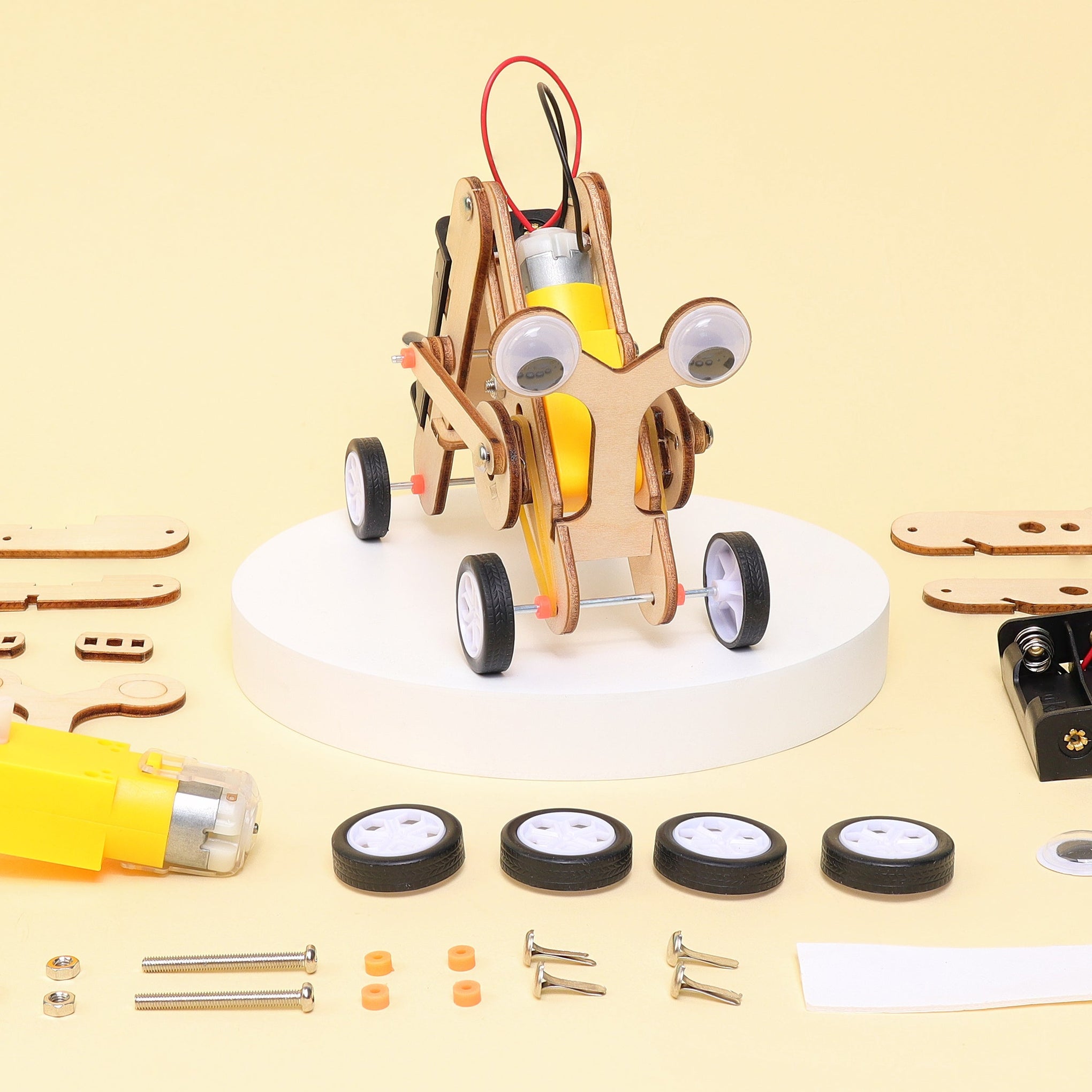 Crawling Bug Robot STEM Building Kit for Kids Learning