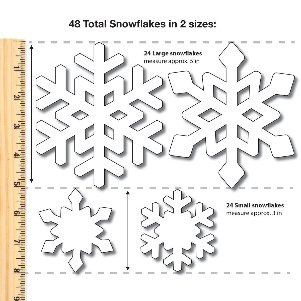 Winter Shape Cutouts