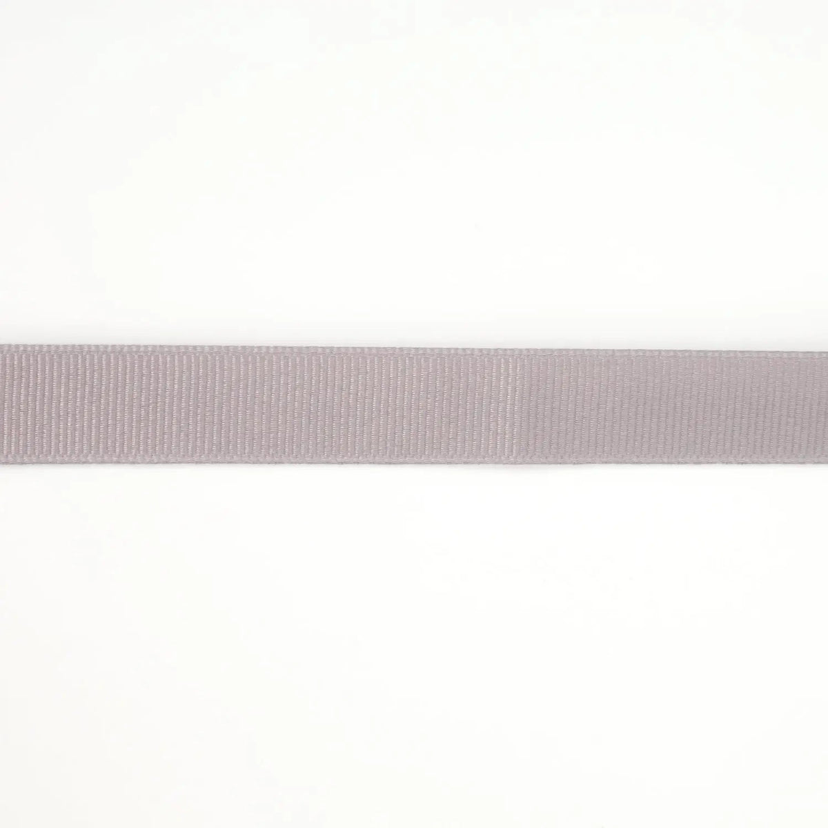 Textured Grosgrain Ribbon | Silver (012)