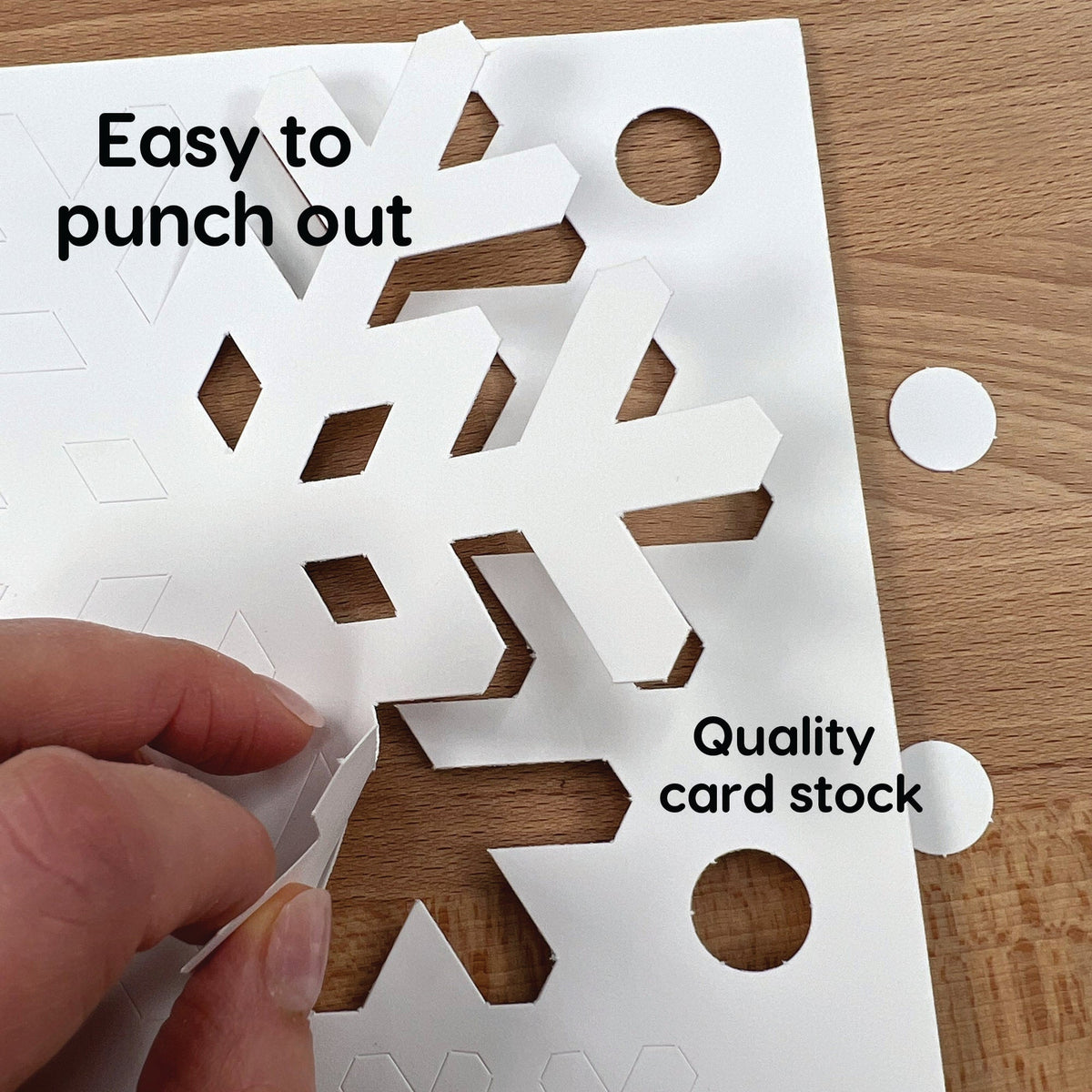 Winter Shape Cutouts