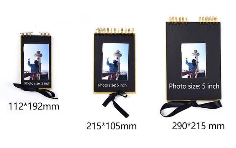 Scrapbook Photo Album Memory Book for Family Keepsakes Collection