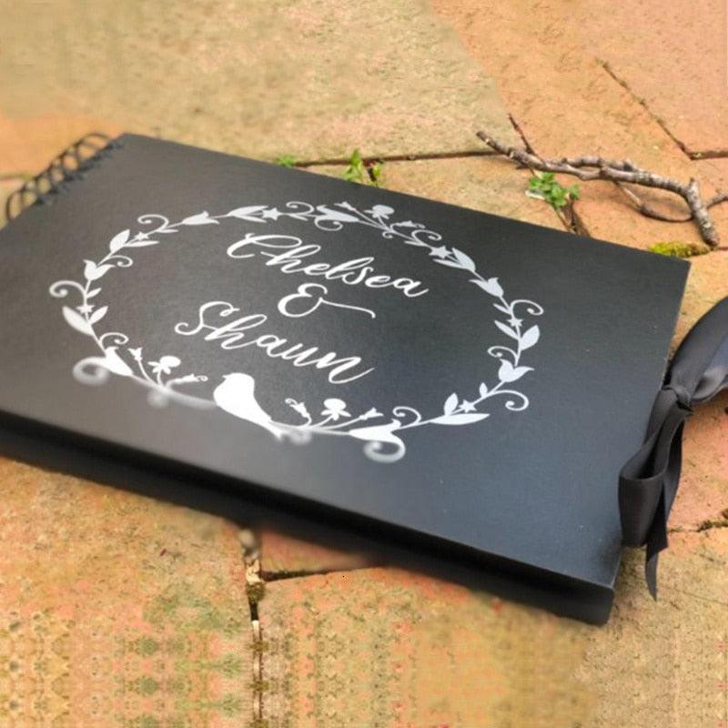 Scrapbook Photo Album Memory Book for Family Keepsakes Collection