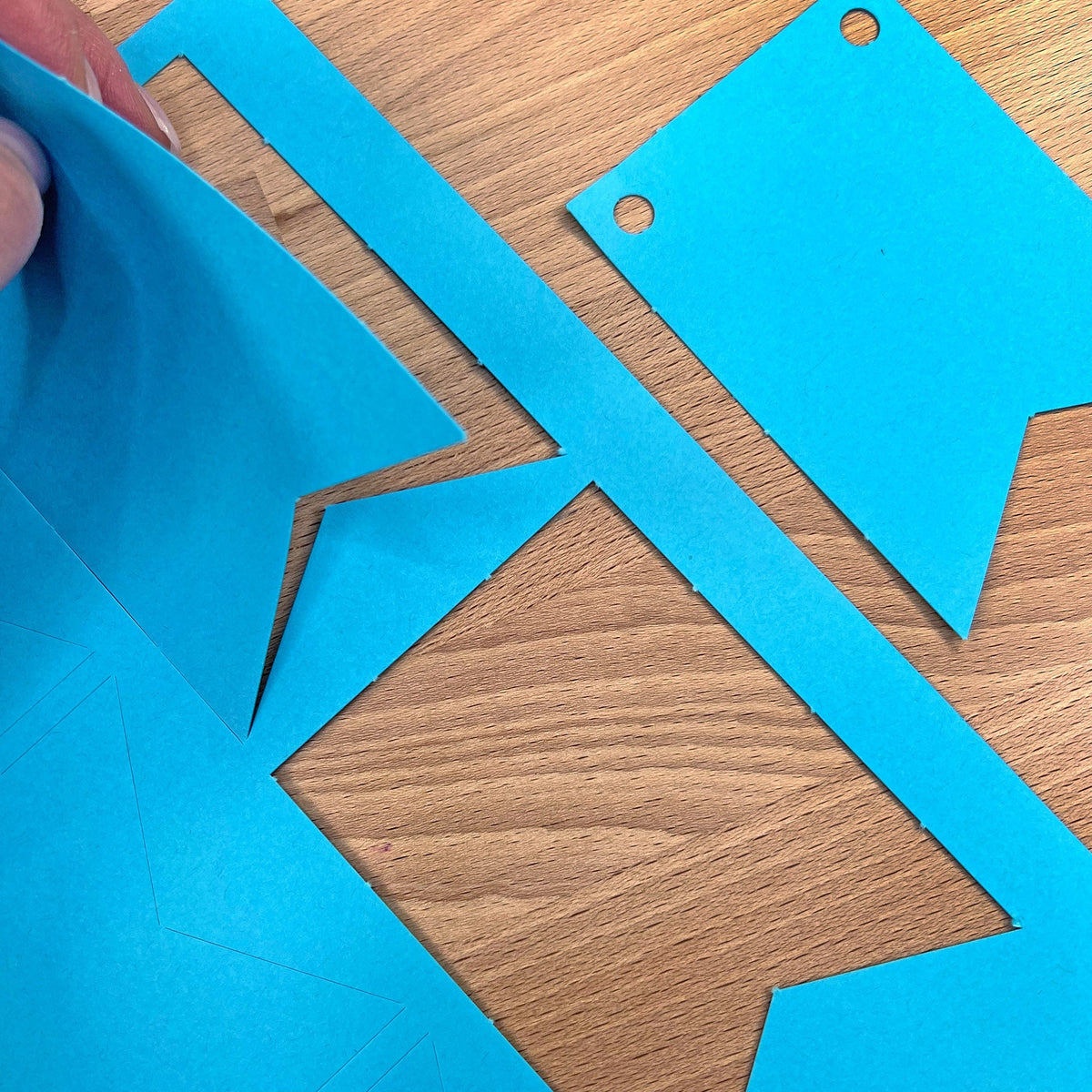 Small DIY Banner Flags