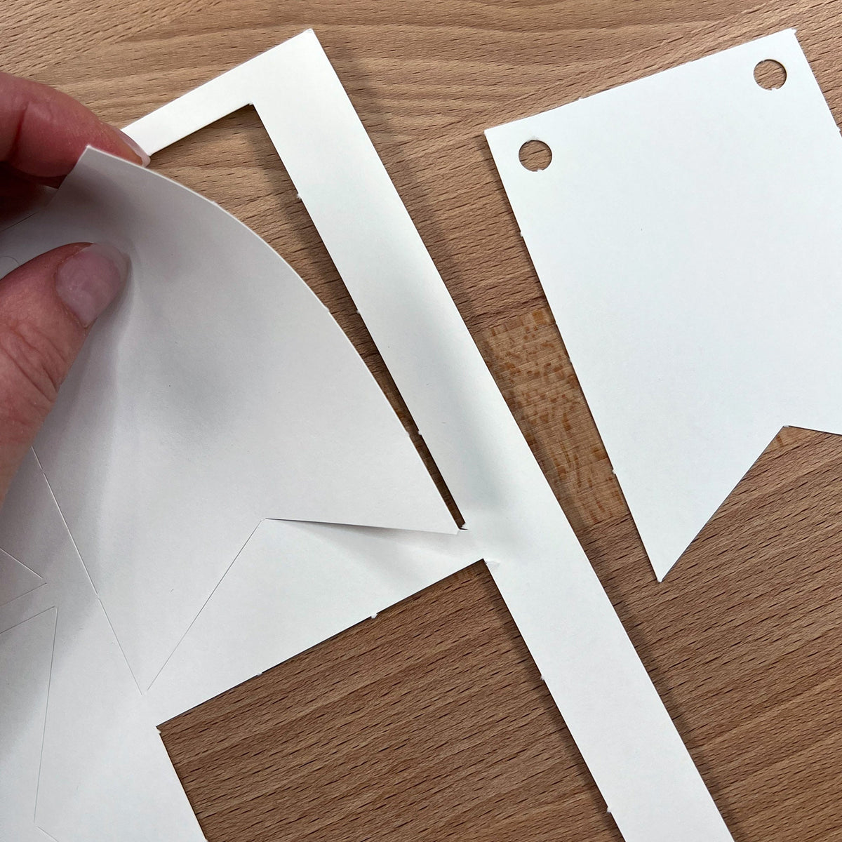 Small DIY Banner Flags