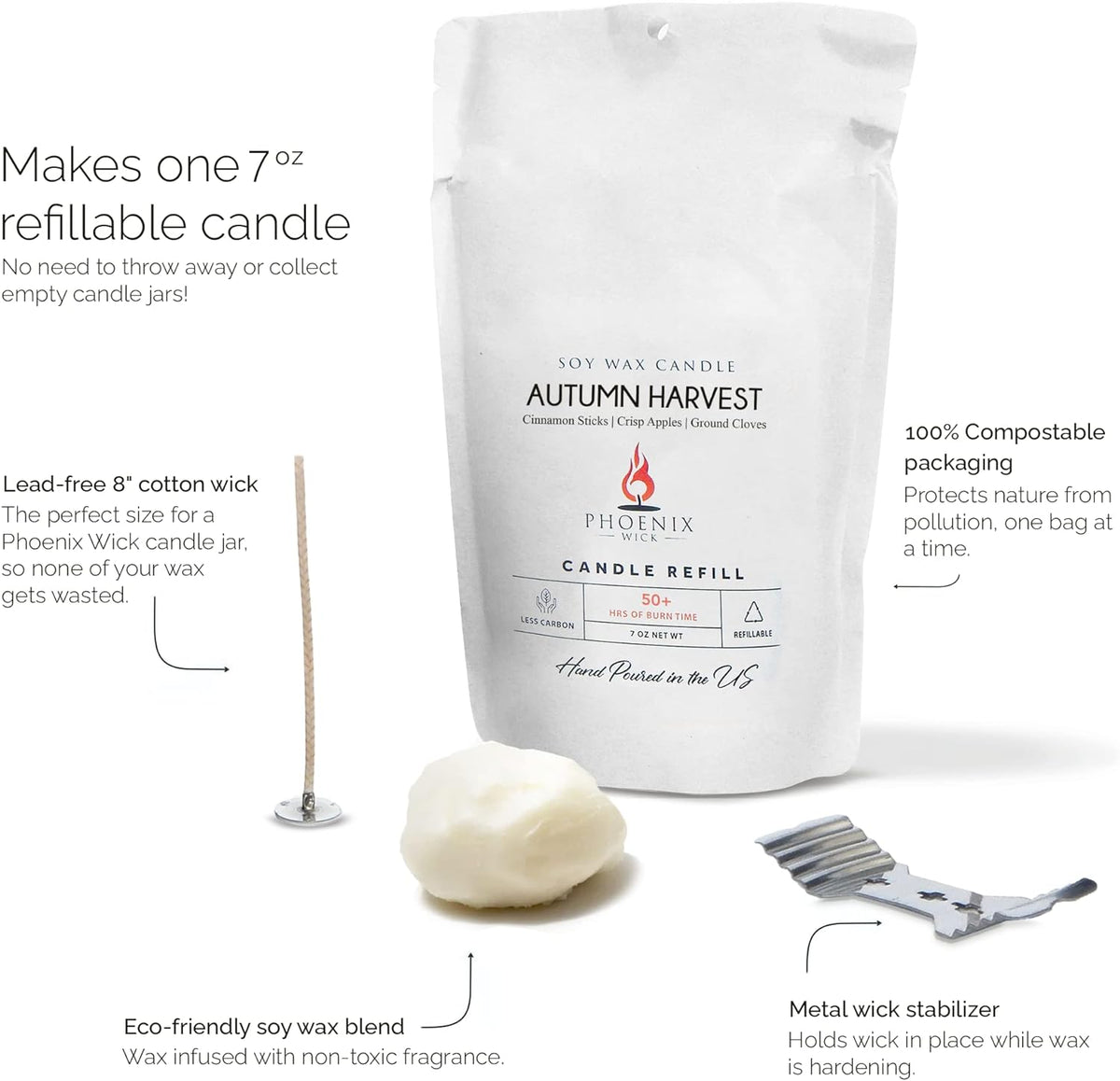 Autumn Harvest - Candle Making Kit