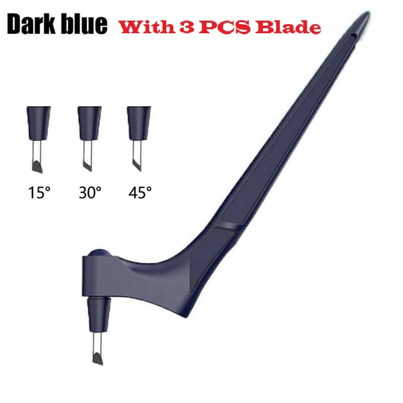 360 Rotating Craft Cutting Knife with Three Replacement Blades