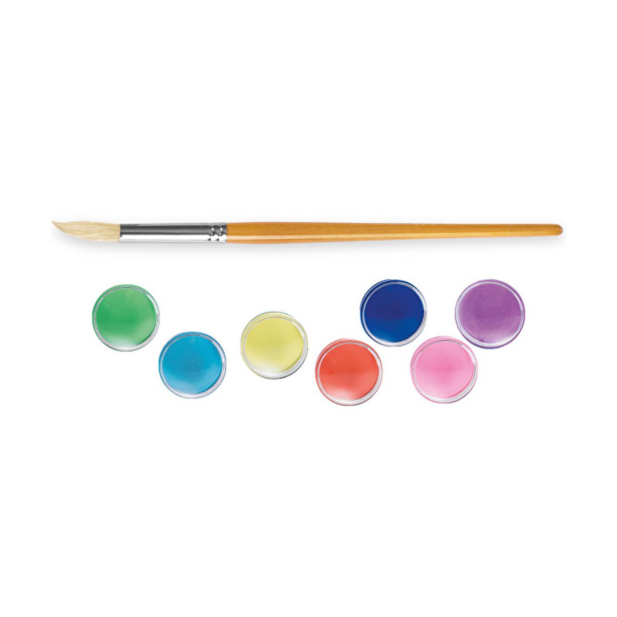 Carioca 24-Color Washable Watercolor Paint Set for Kids Artists