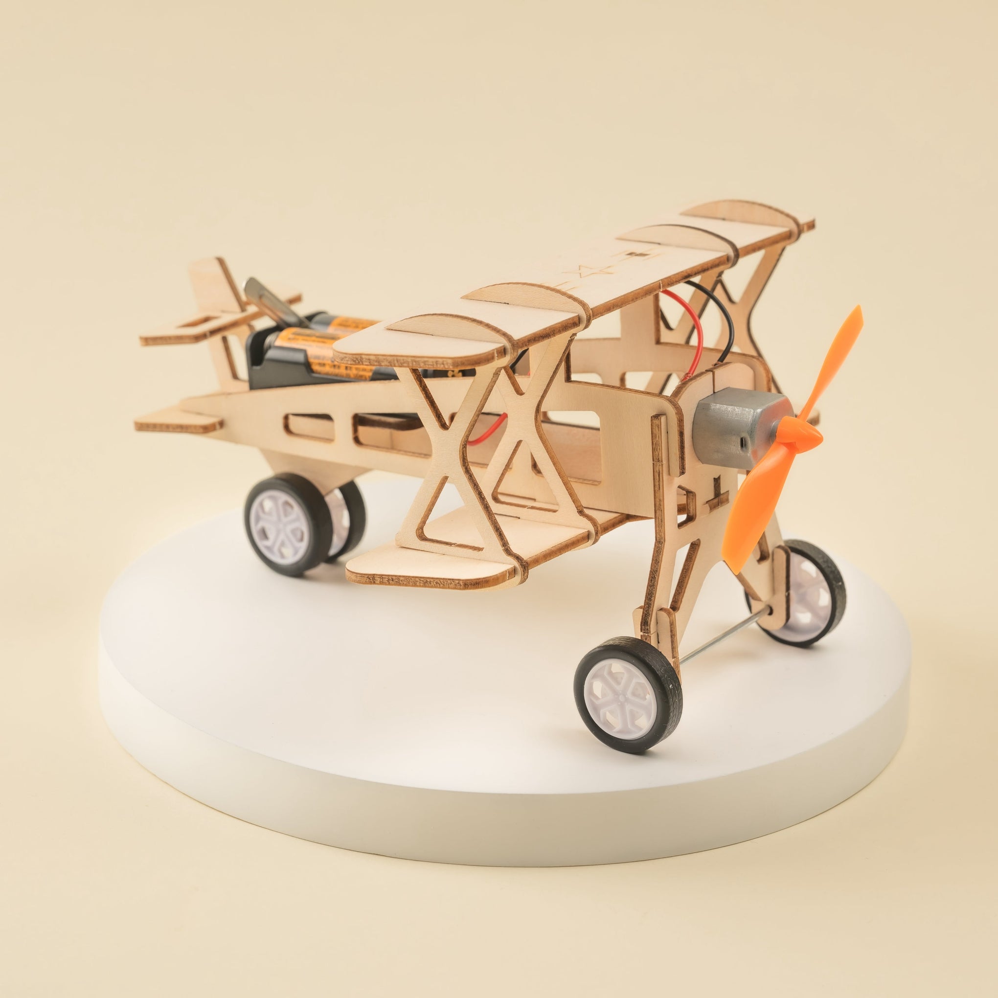 DIY Propeller Plane Educational STEM Building Kit for Kids