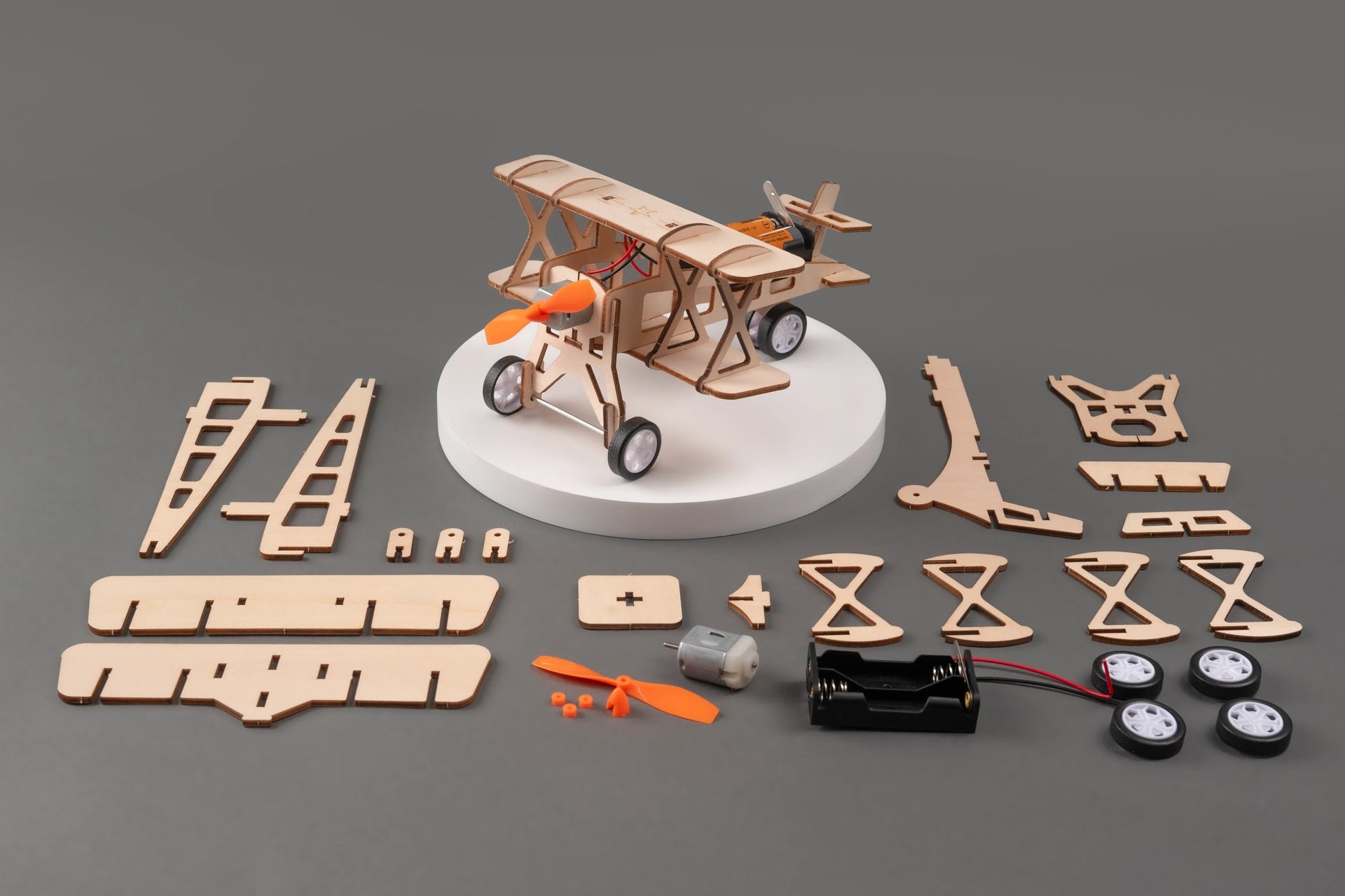 DIY Propeller Plane Educational STEM Building Kit for Kids