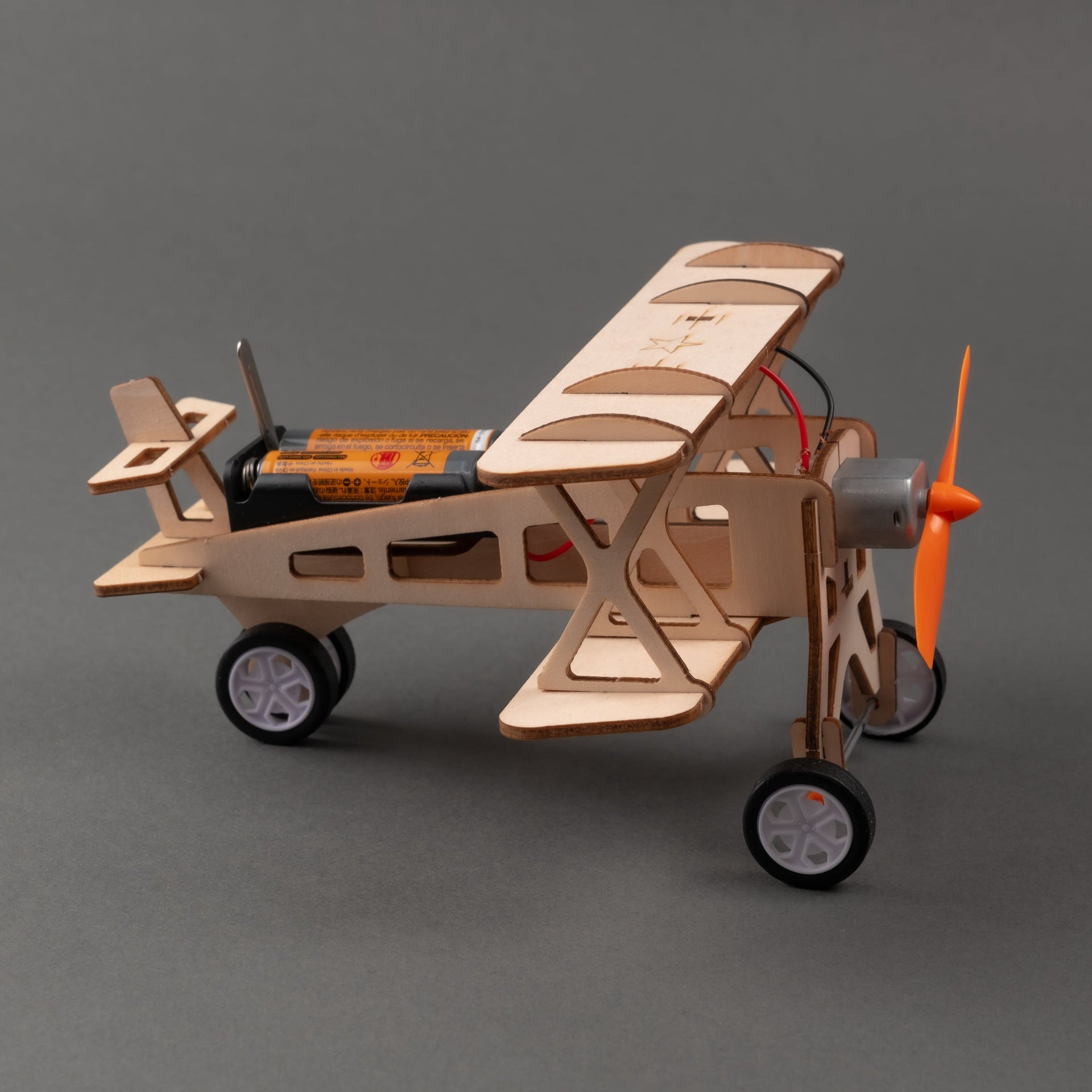 DIY Propeller Plane Educational STEM Building Kit for Kids