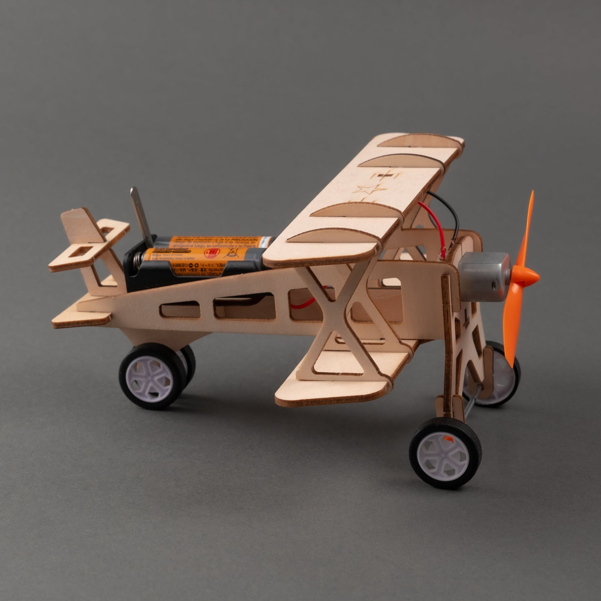 DIY Propeller Plane Educational STEM Building Kit for Kids