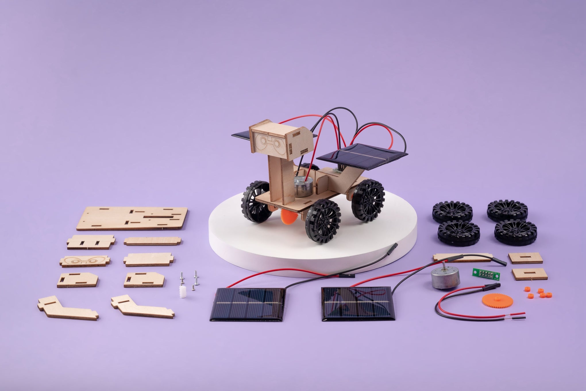 Solar Powered Mars Rover DIY Educational STEM Science Kit
