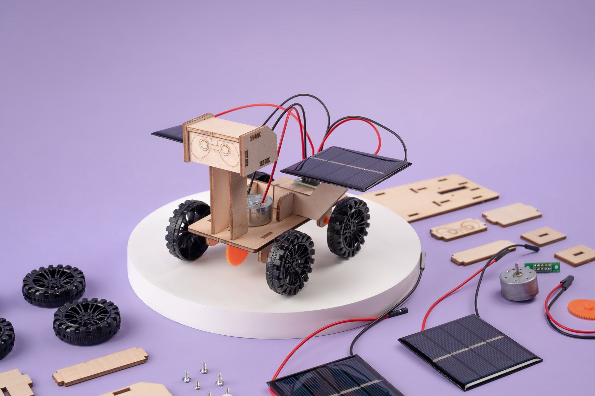 Solar Powered Mars Rover DIY Educational STEM Science Kit