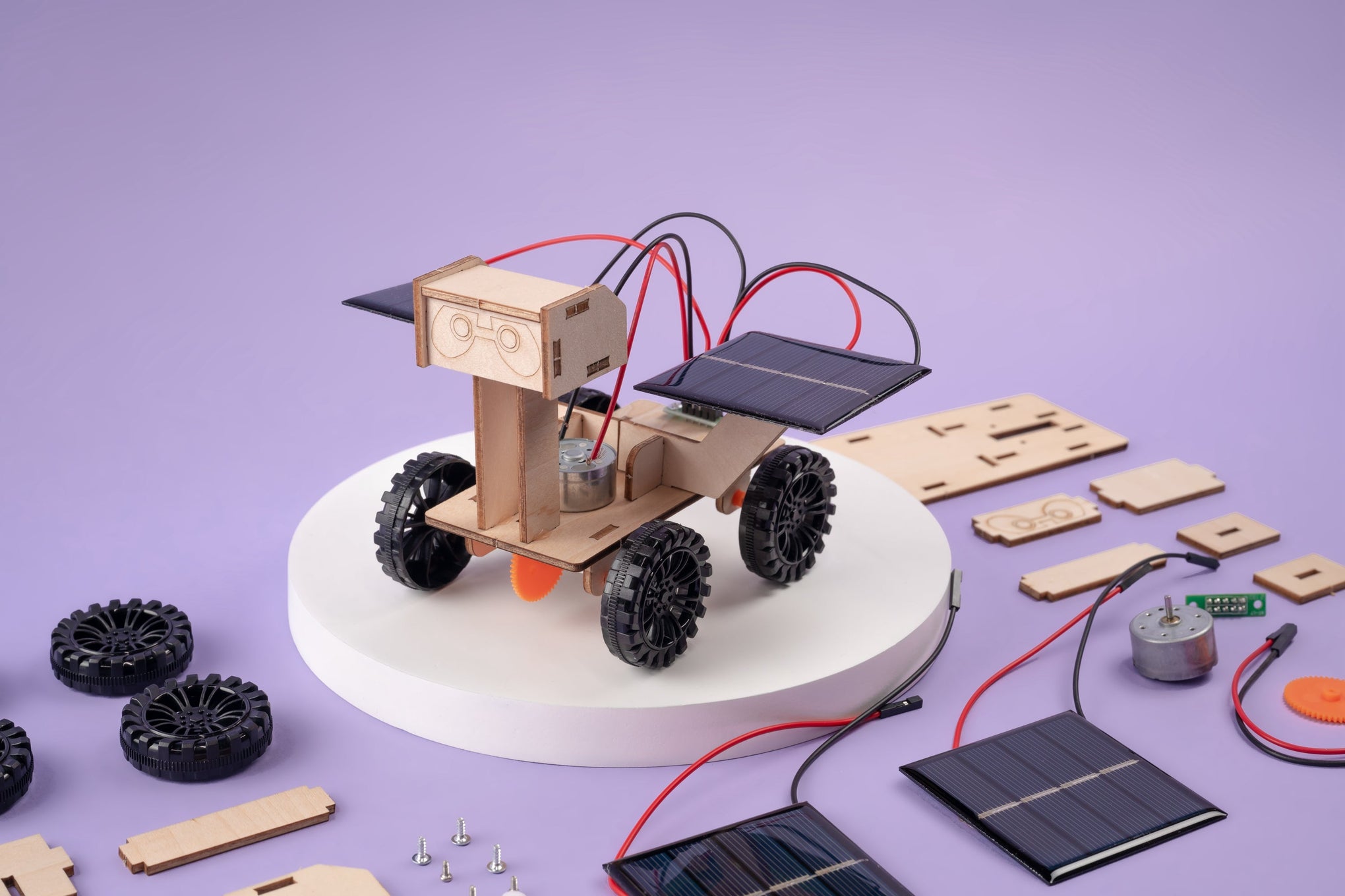Solar Powered Mars Rover DIY Educational STEM Science Kit