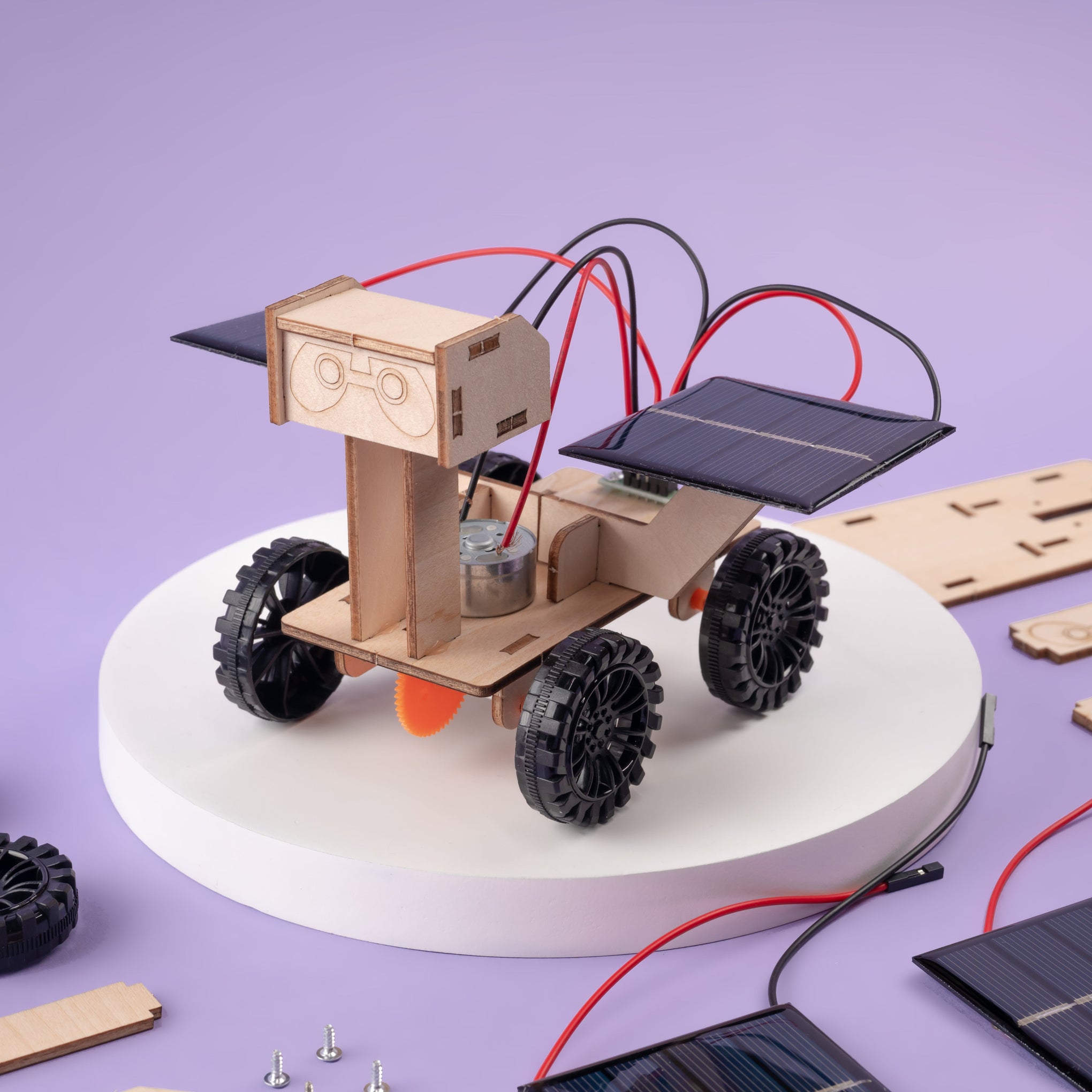 Solar Powered Mars Rover DIY Educational STEM Science Kit