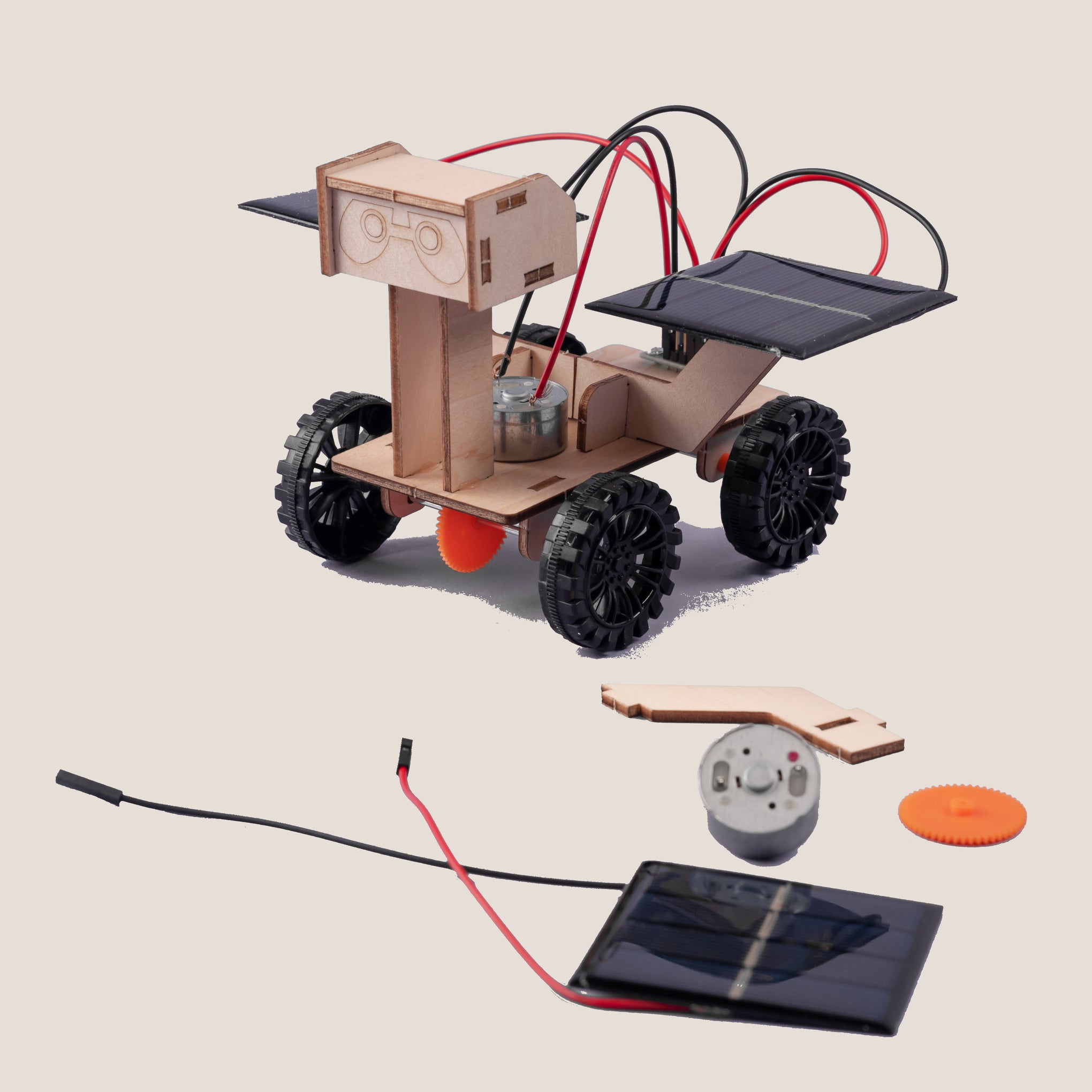 Solar Powered Mars Rover DIY Educational STEM Science Kit