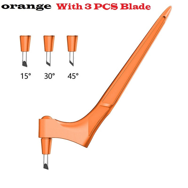 360 Rotating Craft Cutting Knife with Three Replacement Blades