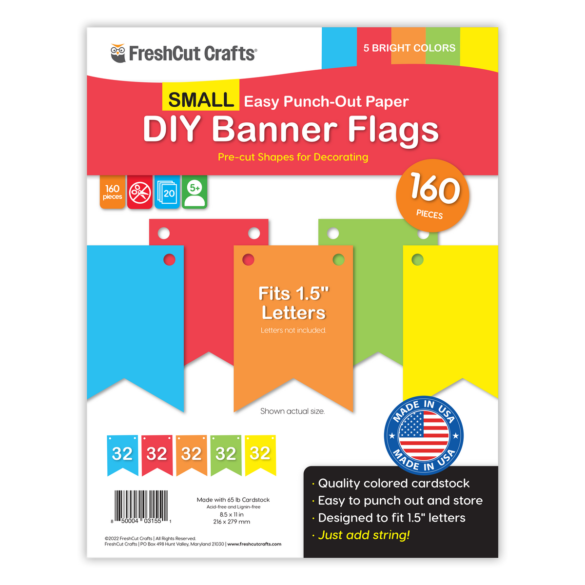 Small DIY Banner Flags