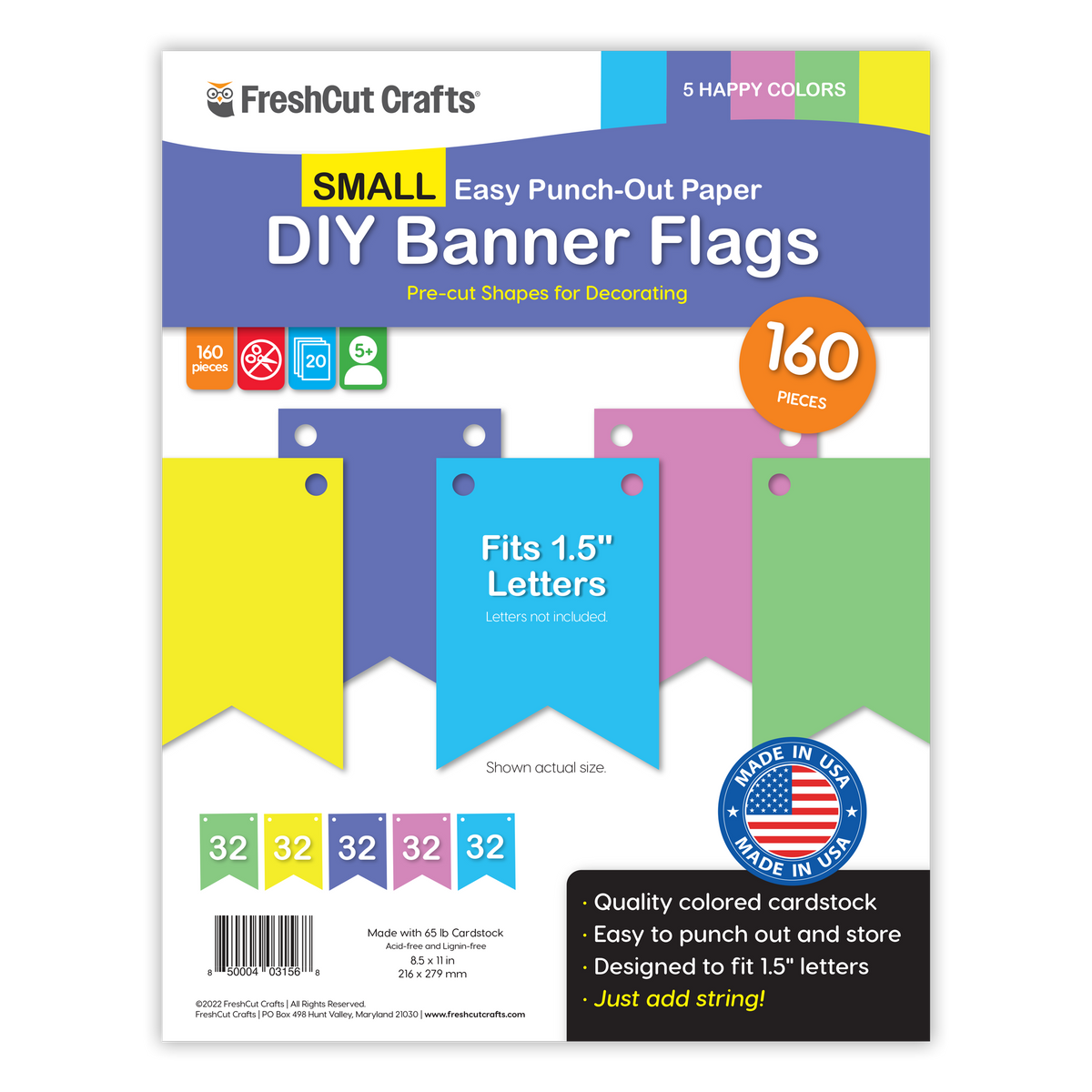 Small DIY Banner Flags