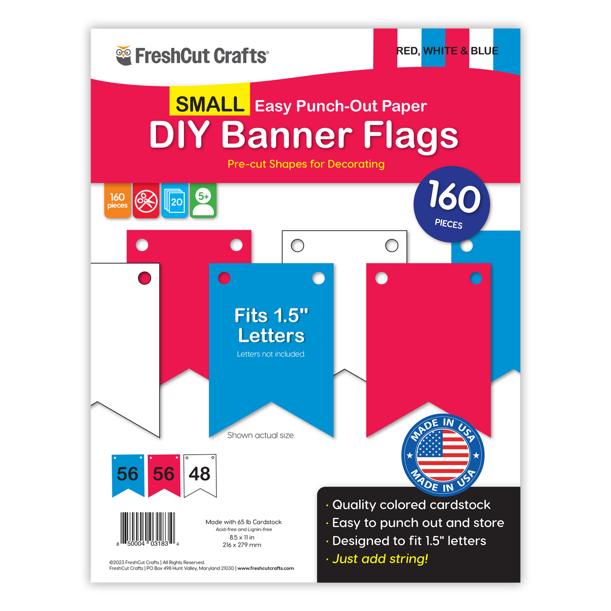 Small DIY Banner Flags