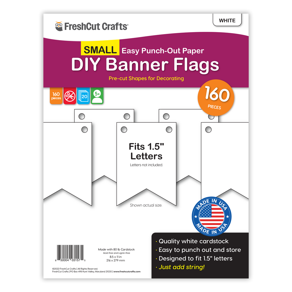 Small DIY Banner Flags