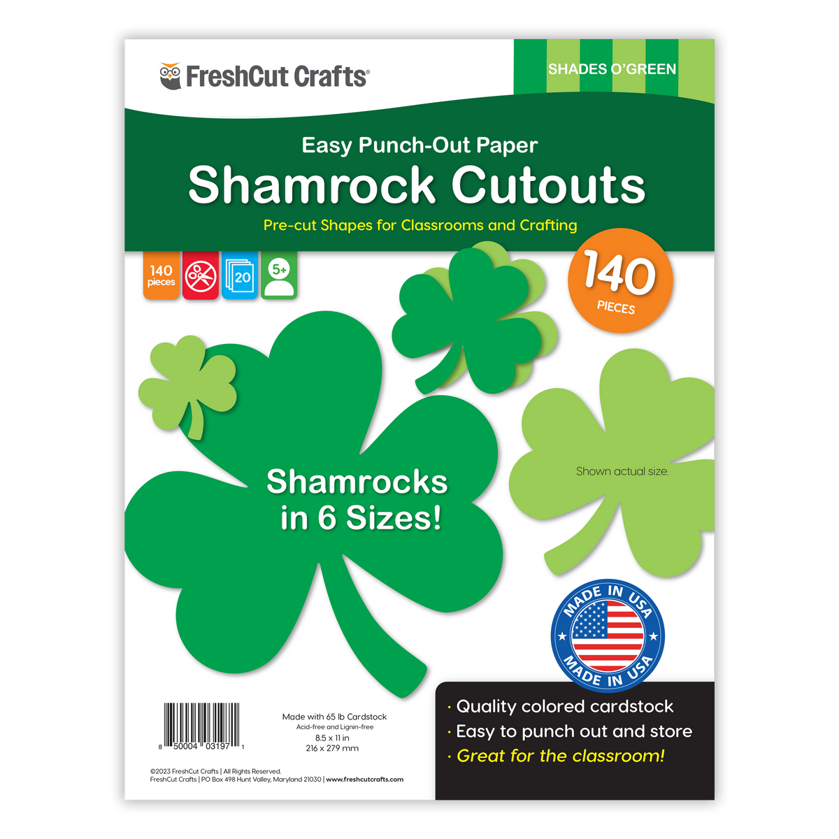 Shamrock Cutouts