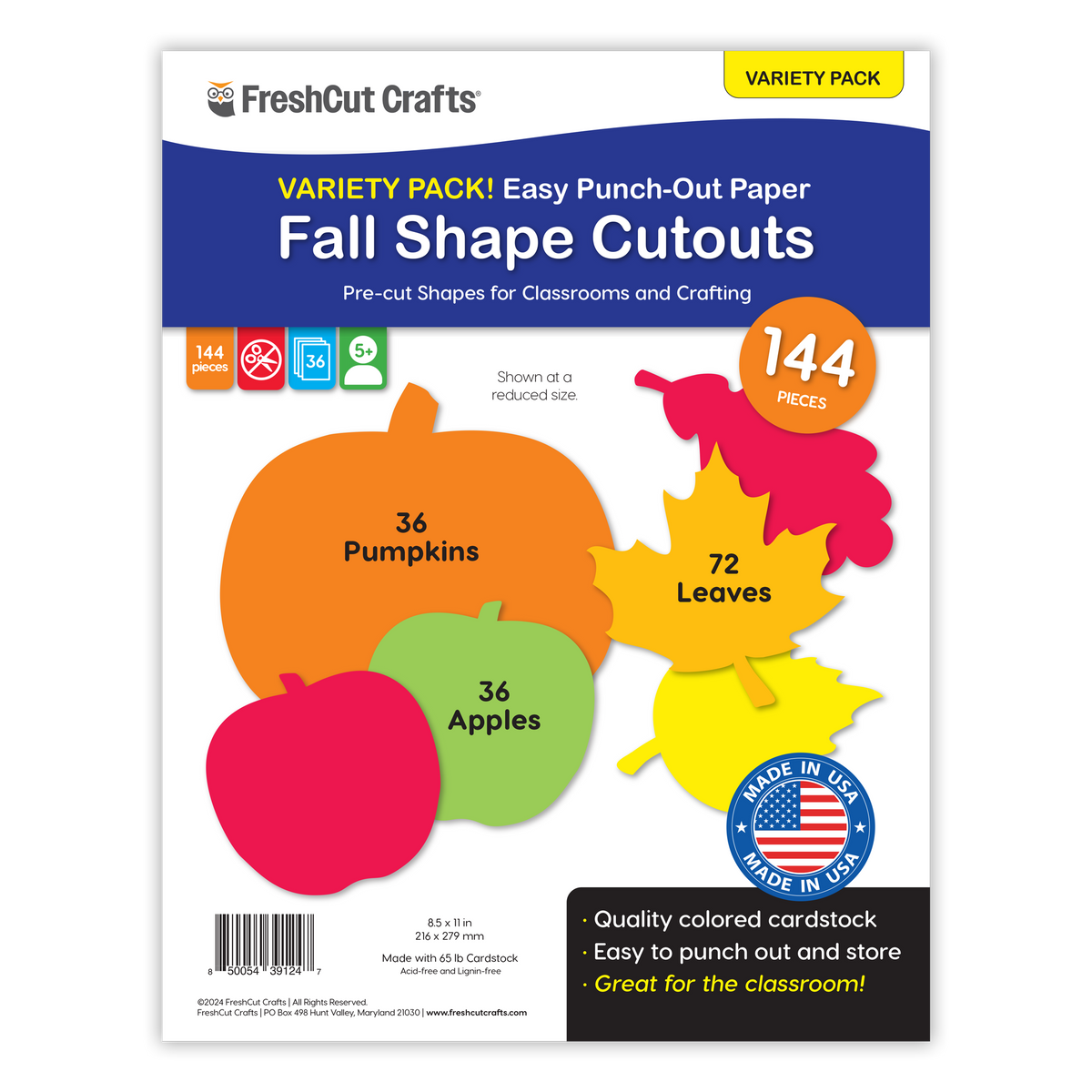Fall Shape Cutouts