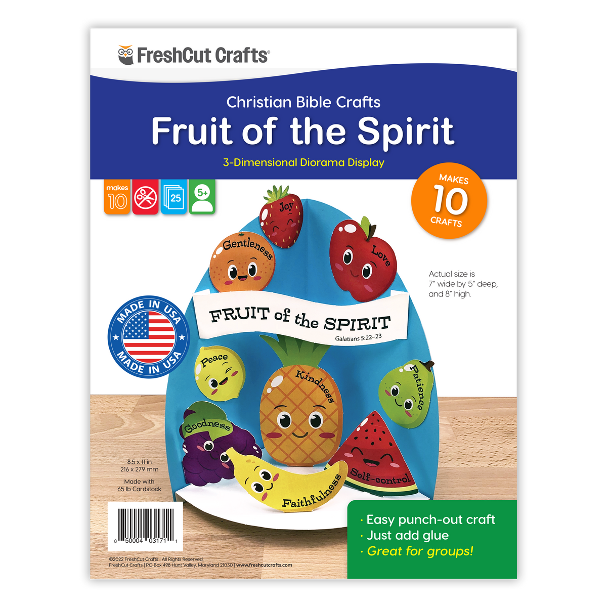 Fruit of the Spirit 3-D Display