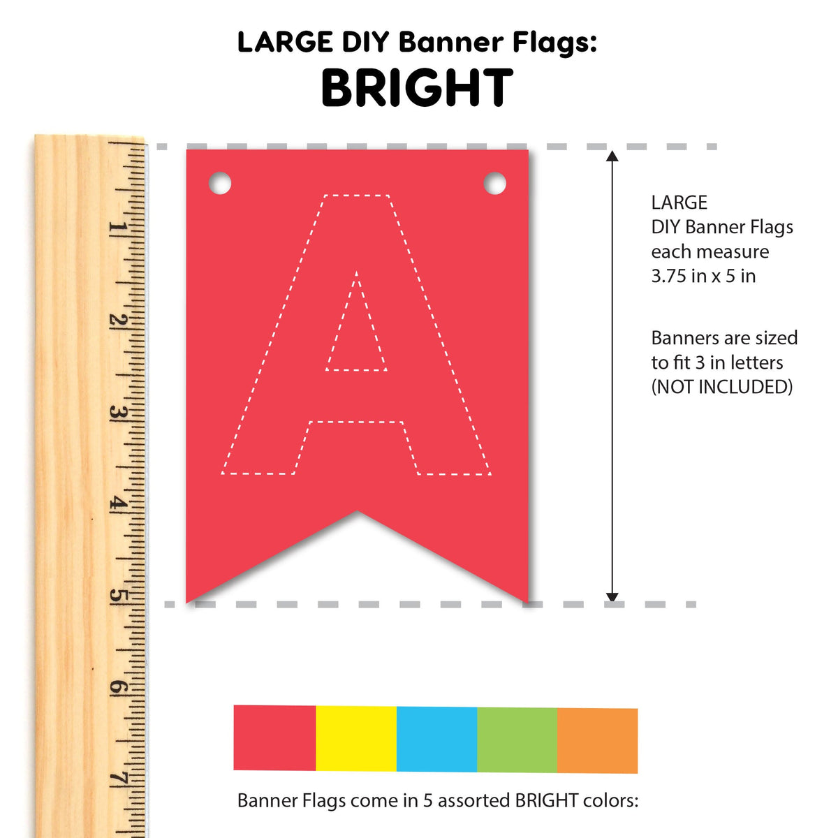 Large DIY Banner Flags