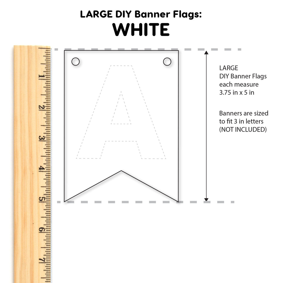 Large DIY Banner Flags