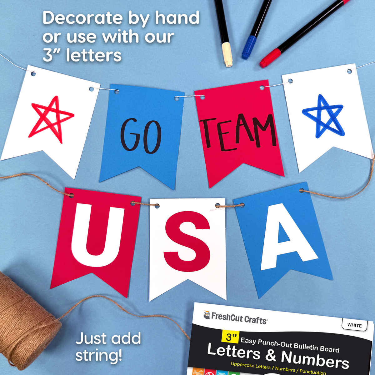 Large DIY Banner Flags