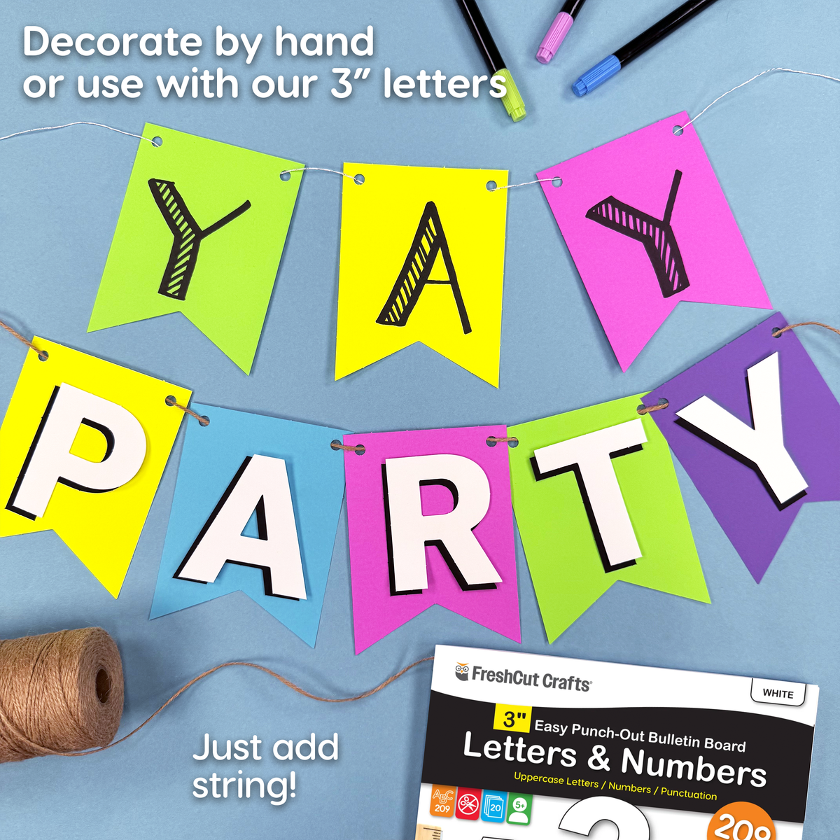 Large DIY Banner Flags