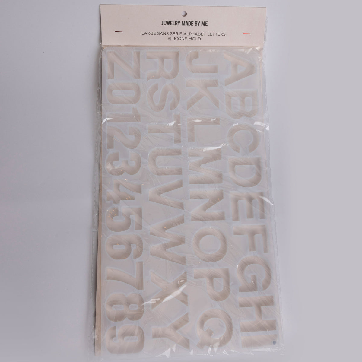 Large Alphabet Letter Charm Silicone Mold Resin Craft DIY