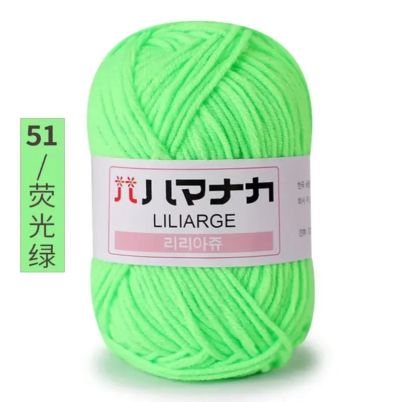 Soft Cotton Baby Knitting Yarn for Crochet Sweaters DIY