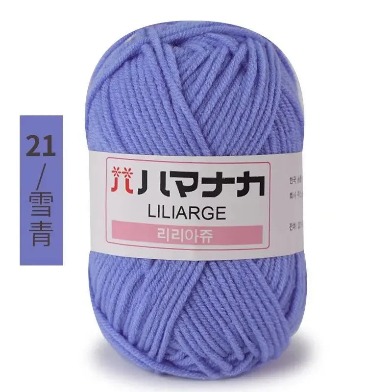 Soft Cotton Baby Knitting Yarn for Crochet Sweaters DIY