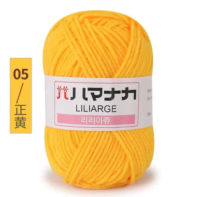 Soft Cotton Baby Knitting Yarn for Crochet Sweaters DIY