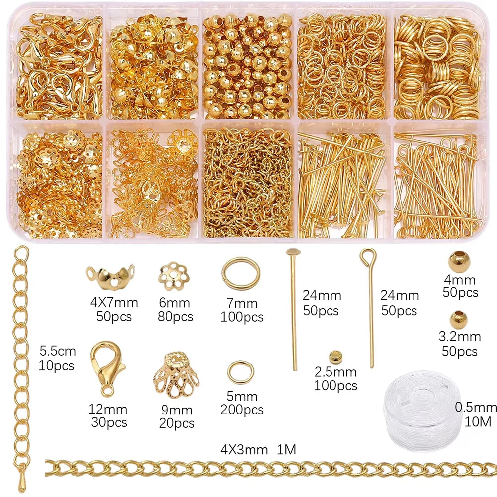Jewelry Making Starter Kit for DIY Crafts Beginners Adults