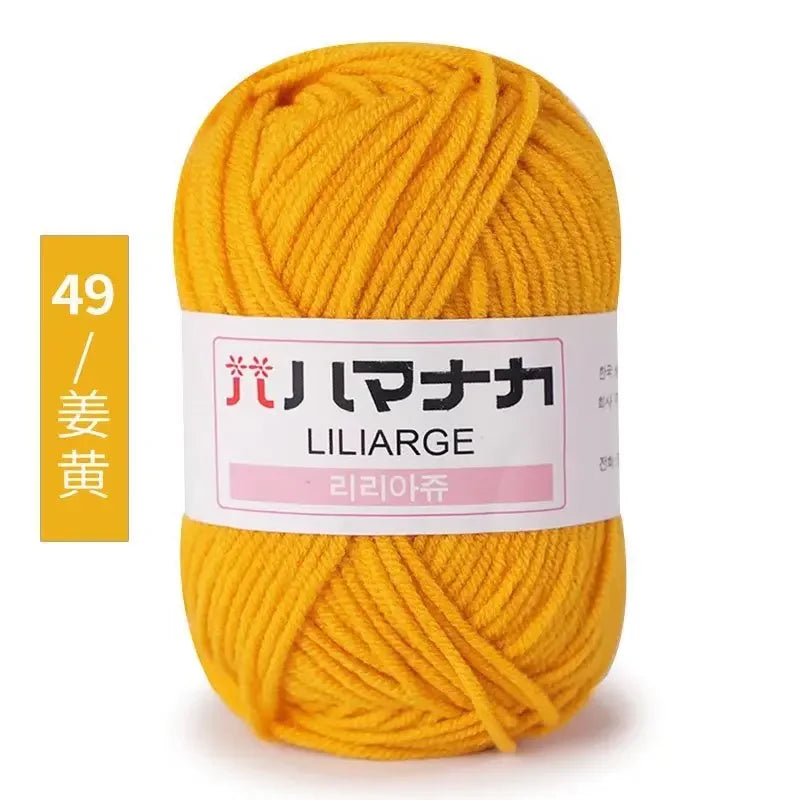 Soft Cotton Baby Knitting Yarn for Crochet Sweaters DIY