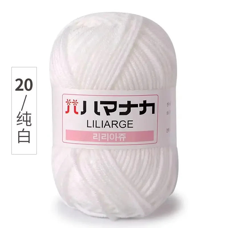 Soft Cotton Baby Knitting Yarn for Crochet Sweaters DIY