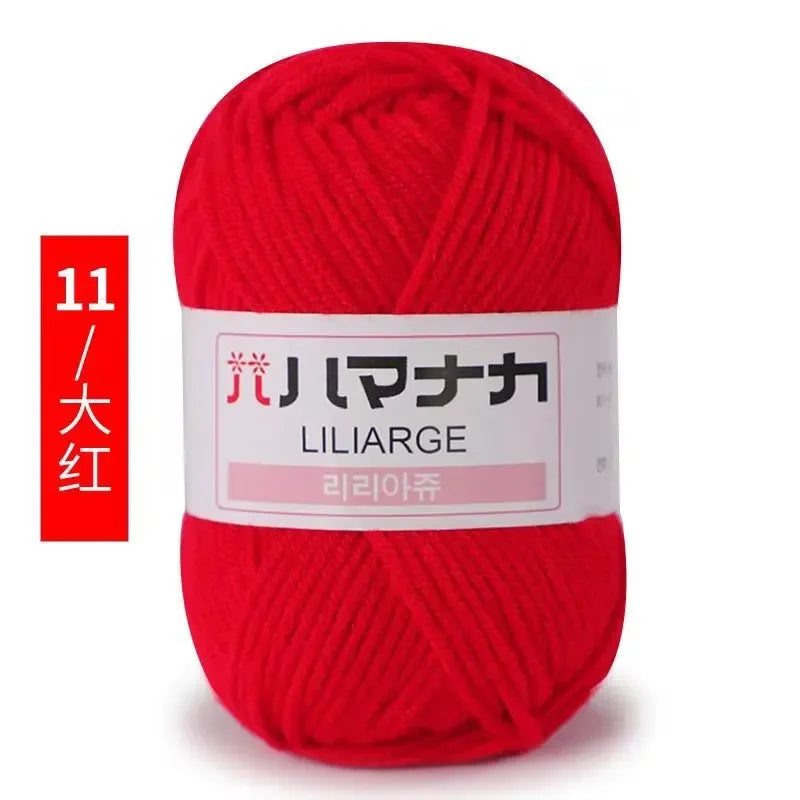 Soft Cotton Baby Knitting Yarn for Crochet Sweaters DIY