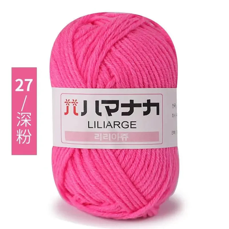 Soft Cotton Baby Knitting Yarn for Crochet Sweaters DIY