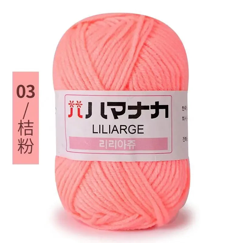Soft Cotton Baby Knitting Yarn for Crochet Sweaters DIY